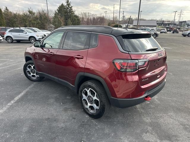 used 2022 Jeep Compass car, priced at $21,900