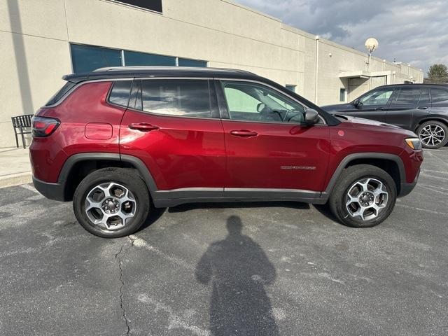 used 2022 Jeep Compass car, priced at $21,900