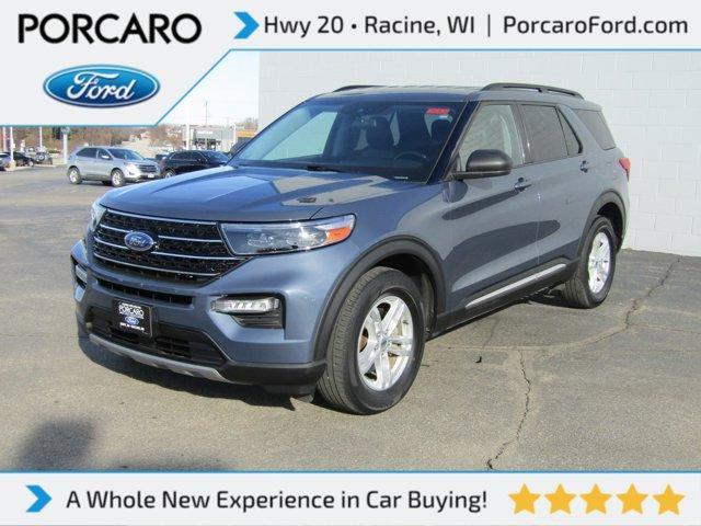 used 2021 Ford Explorer car, priced at $29,896