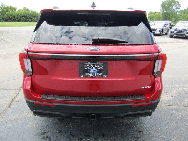 new 2025 Ford Explorer car, priced at $50,680