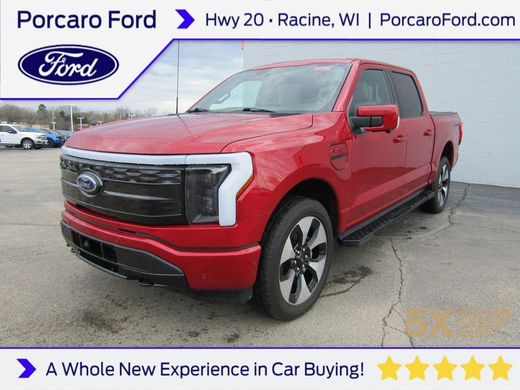 used 2023 Ford F-150 Lightning car, priced at $60,546