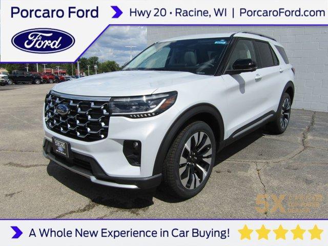 new 2025 Ford Explorer car, priced at $57,209