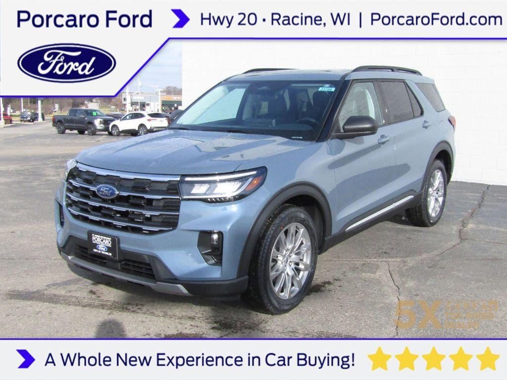 new 2025 Ford Explorer car, priced at $48,370