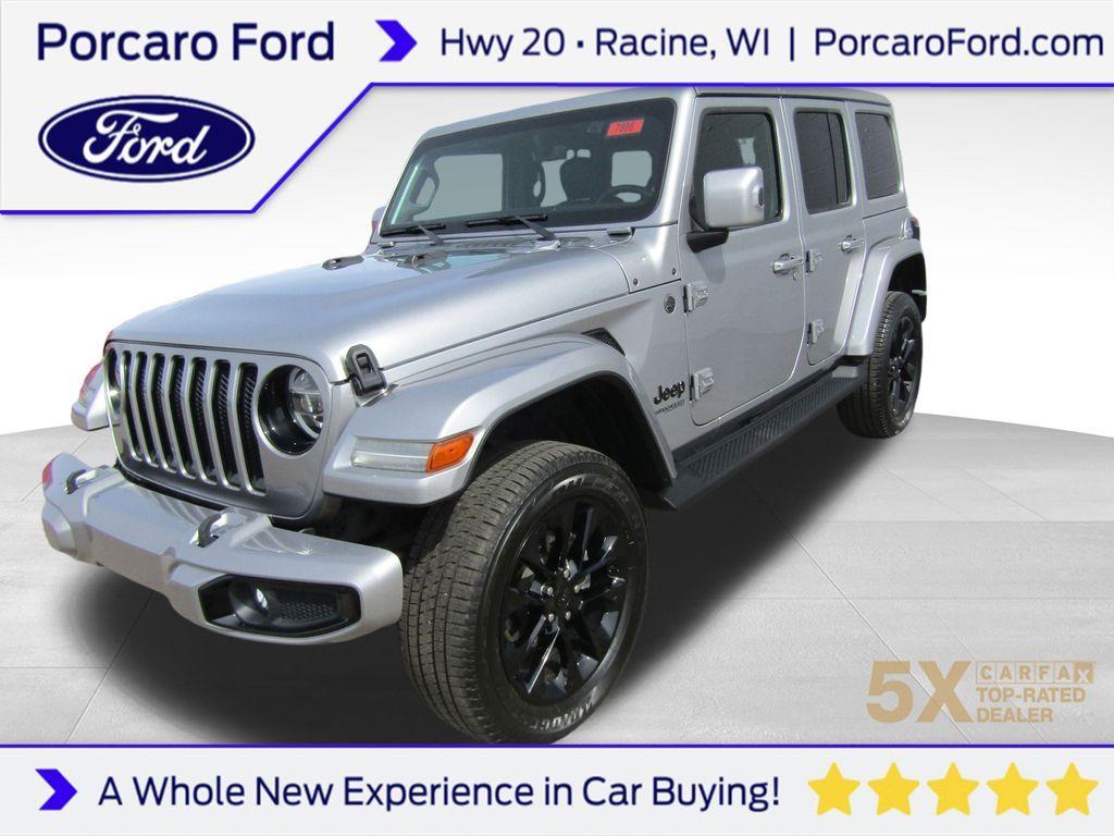 used 2021 Jeep Wrangler Unlimited car, priced at $41,563
