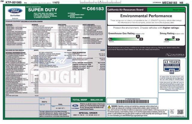 used 2021 Ford F-250 car, priced at $57,261