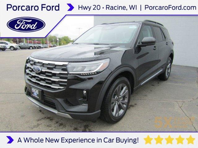 new 2025 Ford Explorer car, priced at $48,077