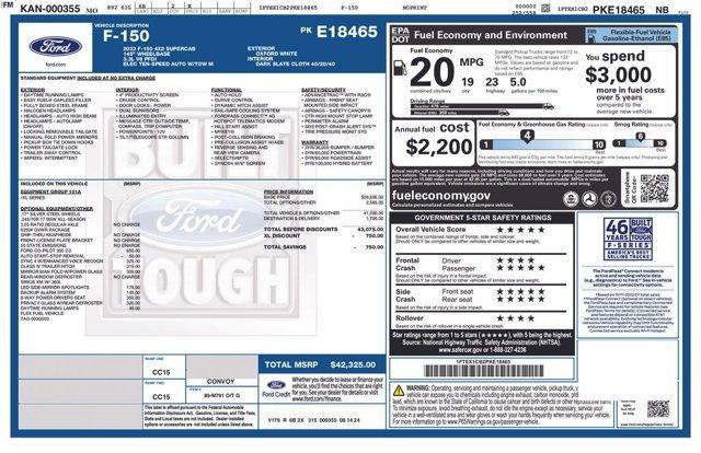 used 2023 Ford F-150 car, priced at $29,738