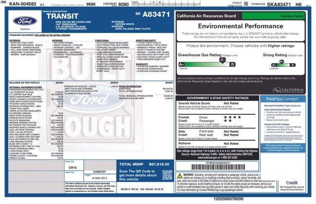 new 2025 Ford Transit-350 car, priced at $64,050