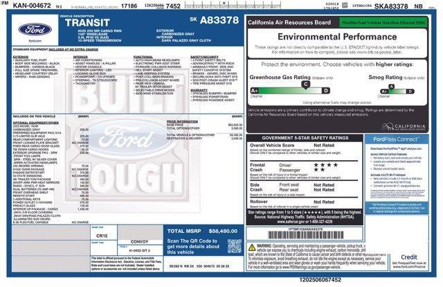 new 2025 Ford Transit-250 car, priced at $55,533