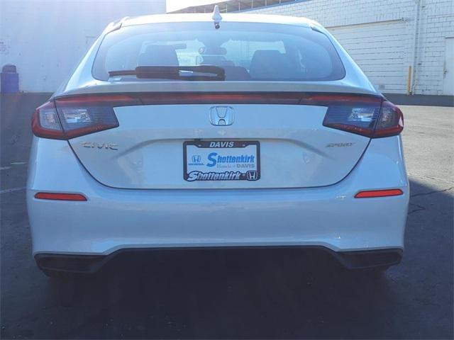 new 2025 Honda Civic car, priced at $29,055
