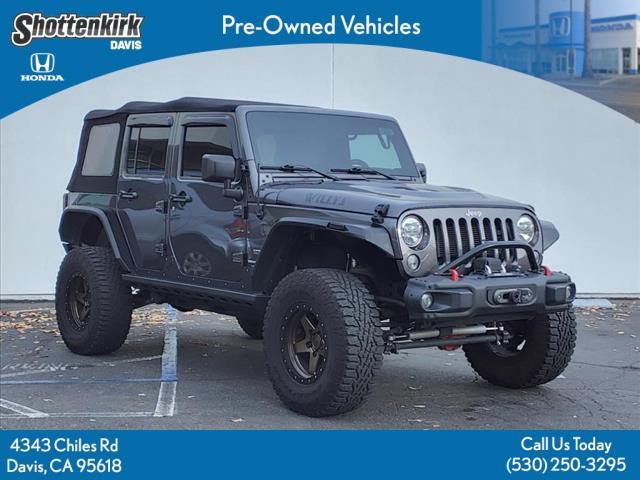 used 2018 Jeep Wrangler JK Unlimited car, priced at $21,555