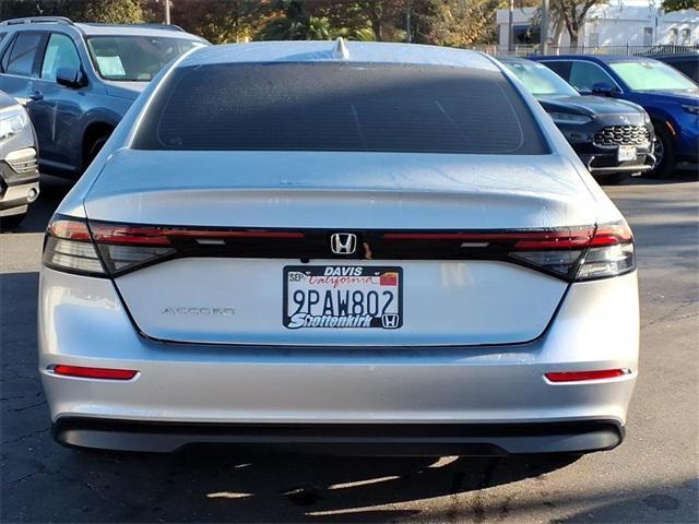 used 2024 Honda Accord car, priced at $23,488