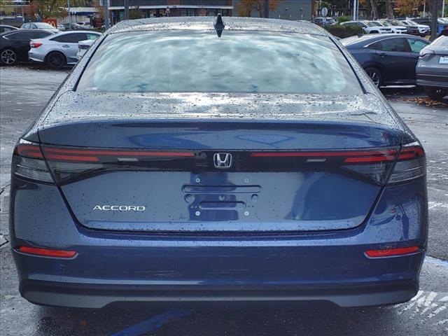 new 2025 Honda Accord car, priced at $31,710