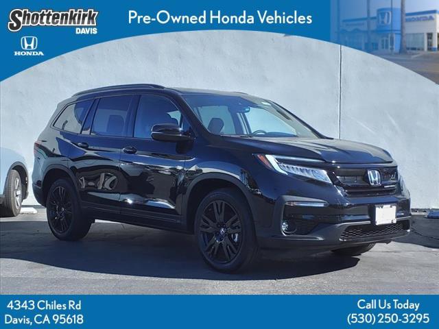 used 2022 Honda Pilot car, priced at $41,888