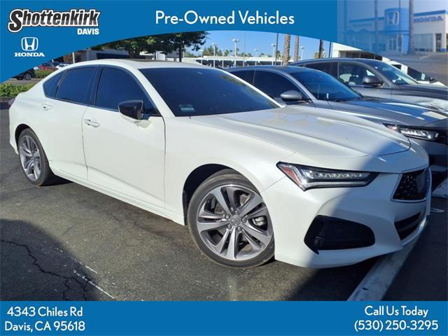used 2021 Acura TLX car, priced at $28,999