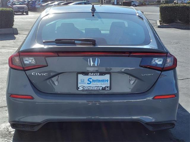 new 2025 Honda Civic car, priced at $29,055