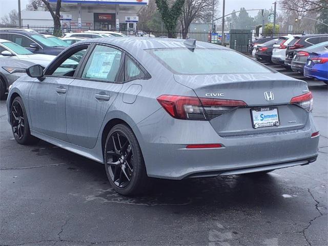 new 2025 Honda Civic Hybrid car, priced at $30,555