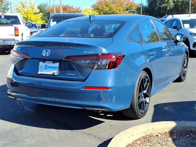 used 2025 Honda Civic Hybrid car, priced at $29,488