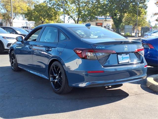 used 2025 Honda Civic Hybrid car, priced at $29,488