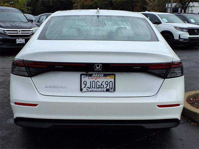 used 2024 Honda Accord car, priced at $24,888