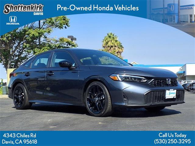 used 2025 Honda Civic car, priced at $27,488