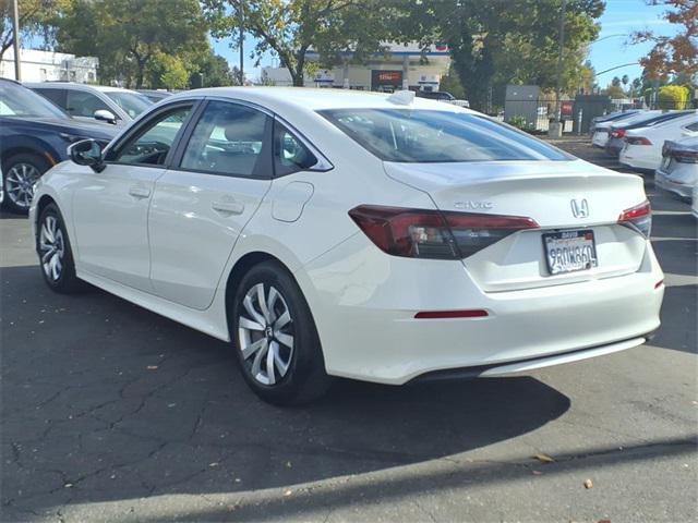 used 2025 Honda Civic car, priced at $23,888