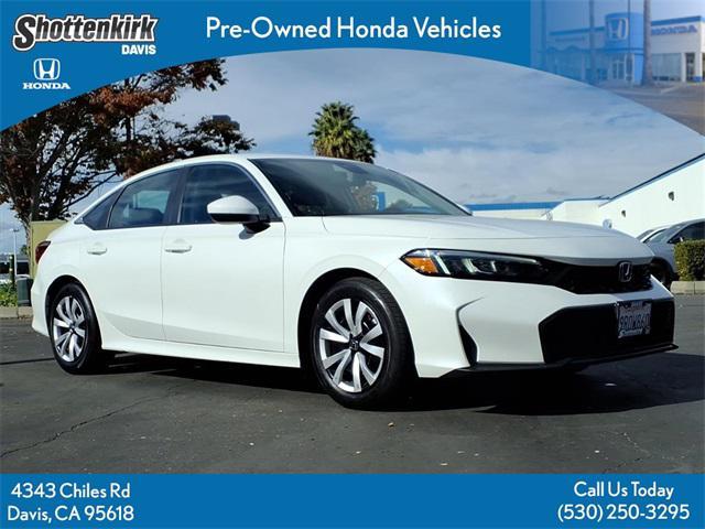 used 2025 Honda Civic car, priced at $23,888