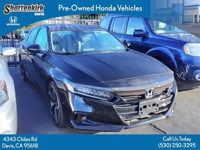 used 2022 Honda Accord car, priced at $27,988