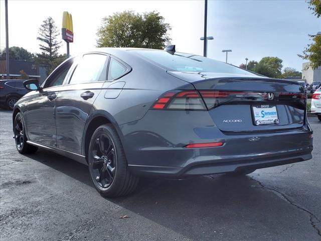 new 2025 Honda Accord car, priced at $31,655