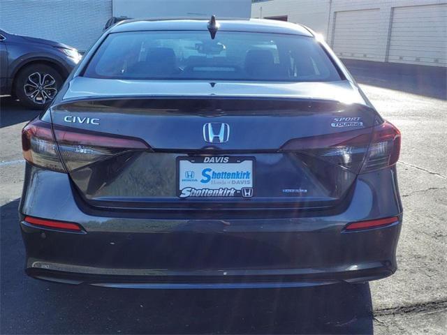 new 2025 Honda Civic Hybrid car, priced at $33,100
