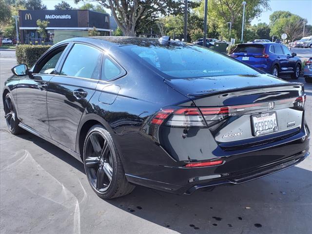 used 2023 Honda Accord Hybrid car, priced at $35,477