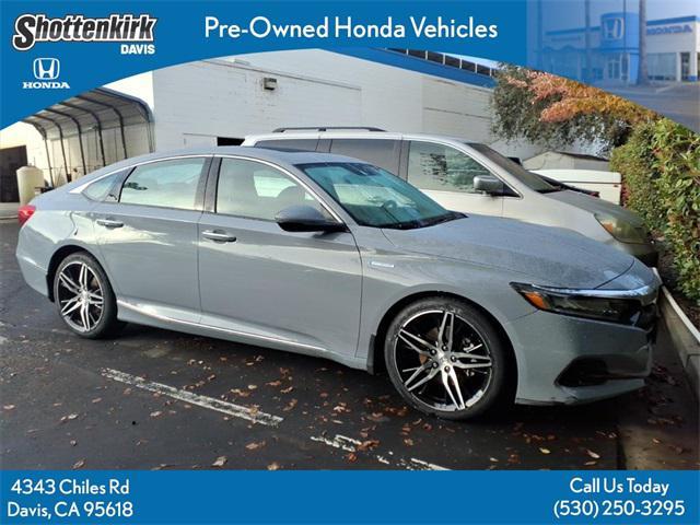 used 2022 Honda Accord Hybrid car, priced at $27,488