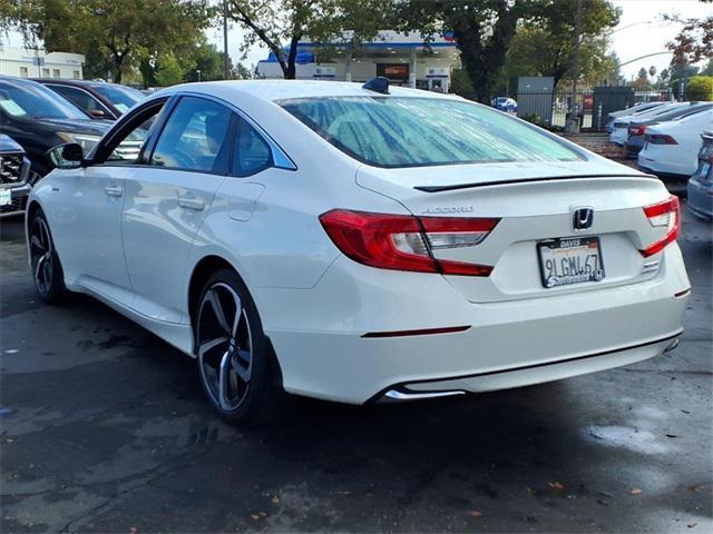 used 2022 Honda Accord Hybrid car, priced at $27,488