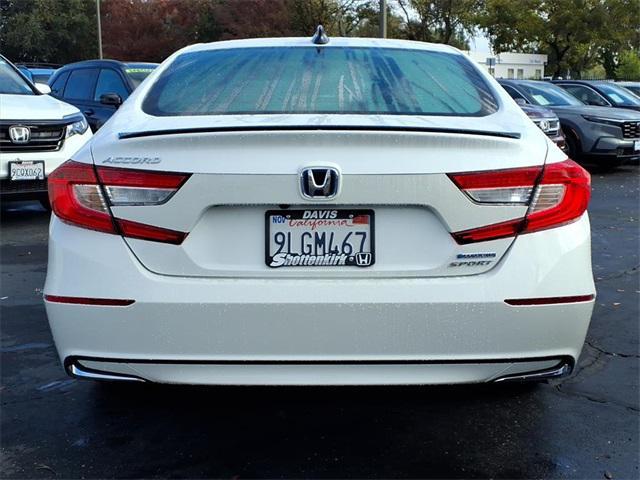 used 2022 Honda Accord Hybrid car, priced at $27,488