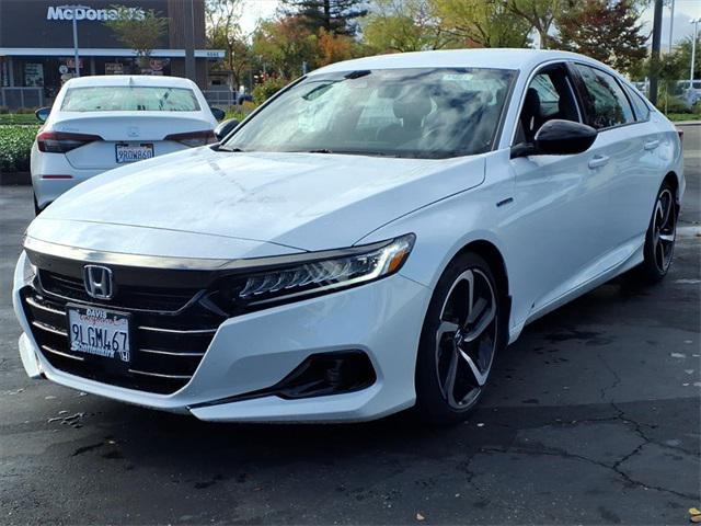 used 2022 Honda Accord Hybrid car, priced at $27,488