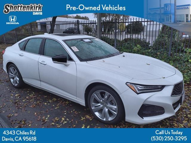 used 2021 Acura TLX car, priced at $30,988