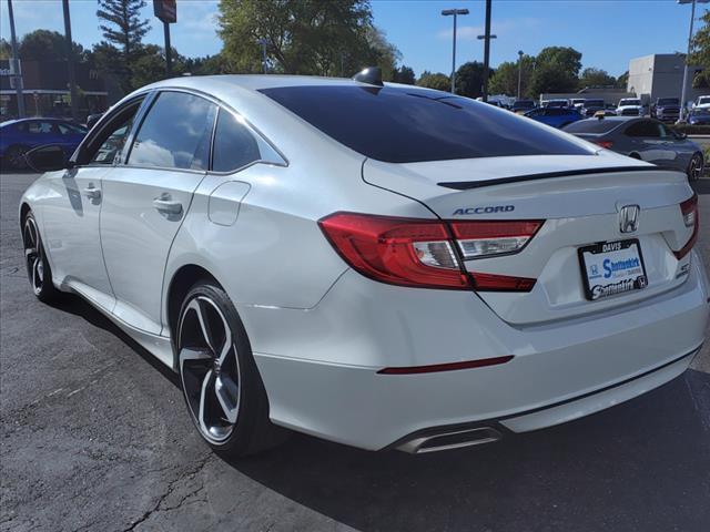 used 2021 Honda Accord car, priced at $29,777