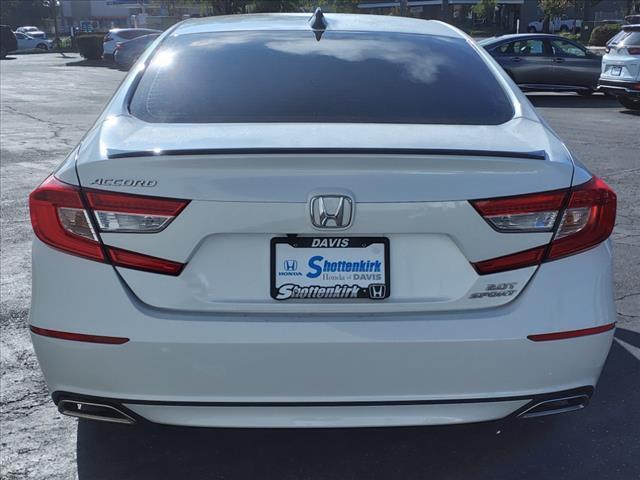 used 2021 Honda Accord car, priced at $29,777