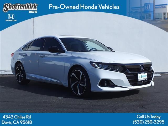 used 2021 Honda Accord car, priced at $29,777