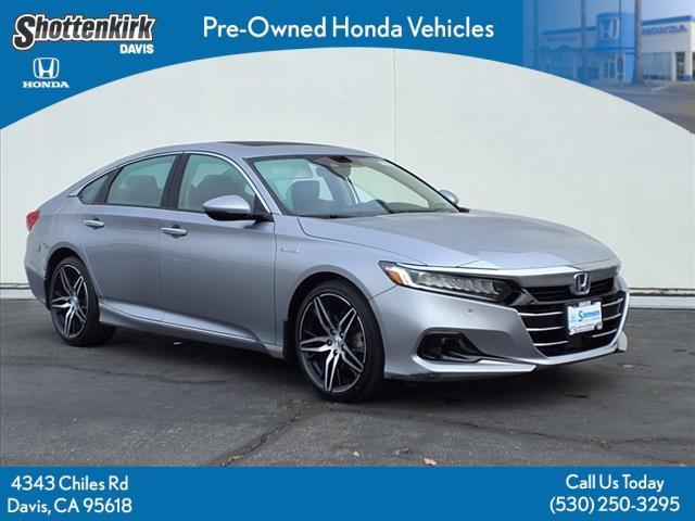 used 2021 Honda Accord Hybrid car, priced at $28,569