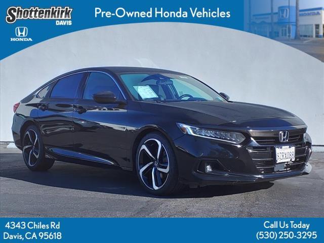 used 2022 Honda Accord car, priced at $27,392