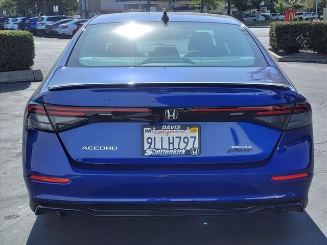 used 2024 Honda Accord Hybrid car, priced at $33,998