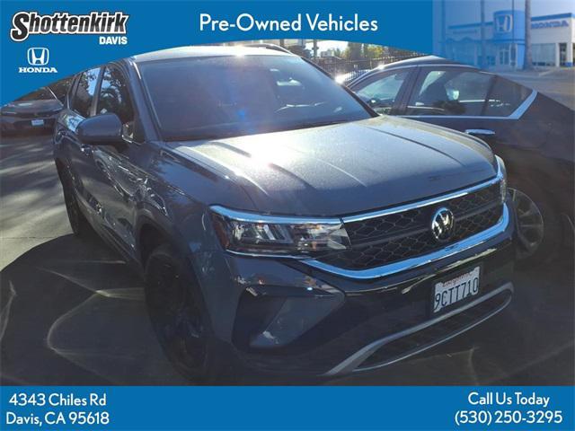 used 2022 Volkswagen Taos car, priced at $19,999