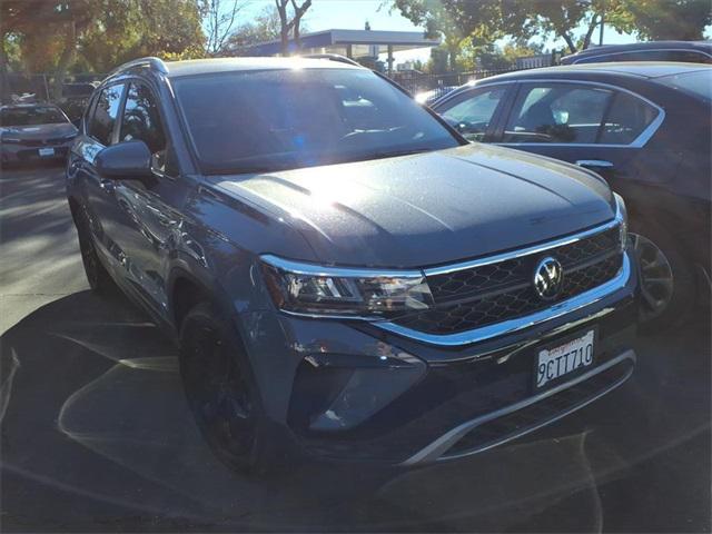 used 2022 Volkswagen Taos car, priced at $18,188