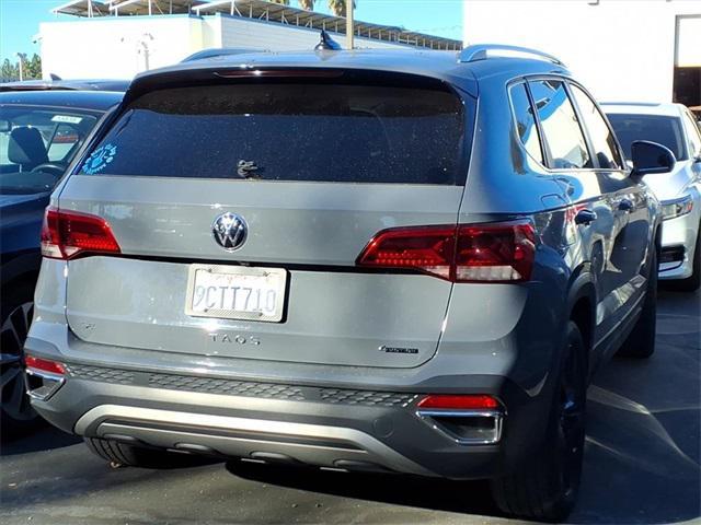 used 2022 Volkswagen Taos car, priced at $18,188