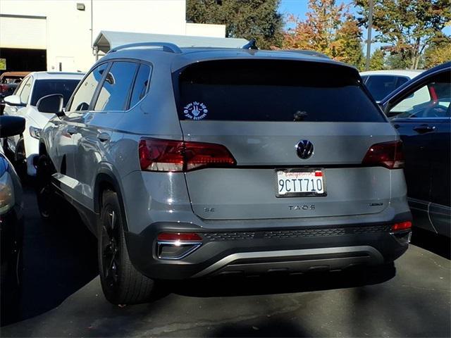 used 2022 Volkswagen Taos car, priced at $18,188