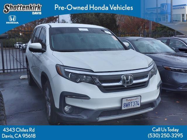 used 2021 Honda Pilot car, priced at $25,988