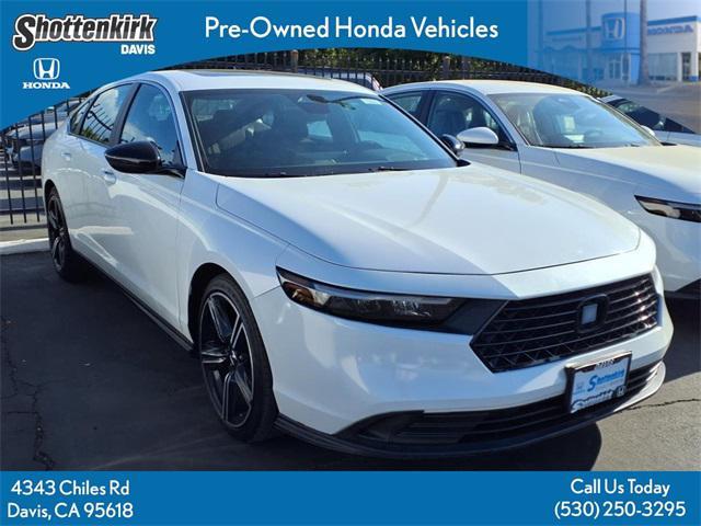used 2023 Honda Accord Hybrid car, priced at $30,888