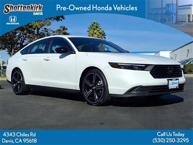 used 2023 Honda Accord Hybrid car, priced at $27,777