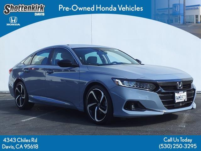 used 2021 Honda Accord car, priced at $25,985